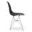 Modholic Eiffel Chair With Steel Legs, Black-94759465-115136287