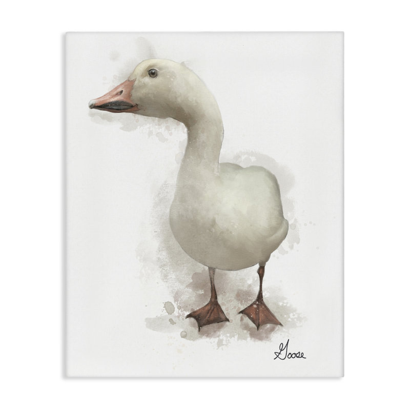 «White Farm Goose» par Matthew Piotrowicz, H 20 po x l 16 po