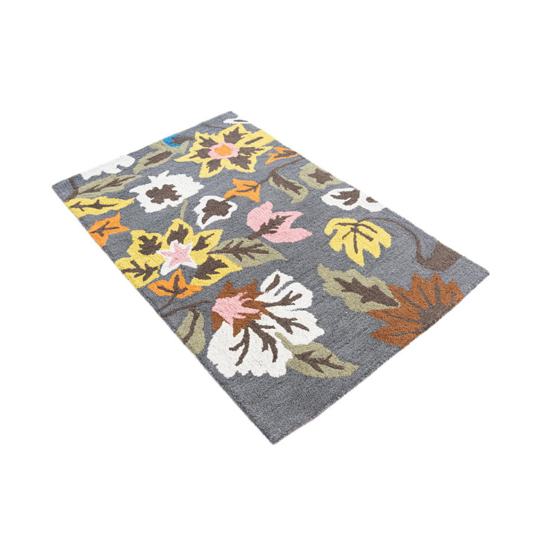 Tapis gris foncé Johansson