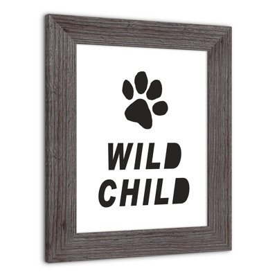 «Wild Child», art encadré simple