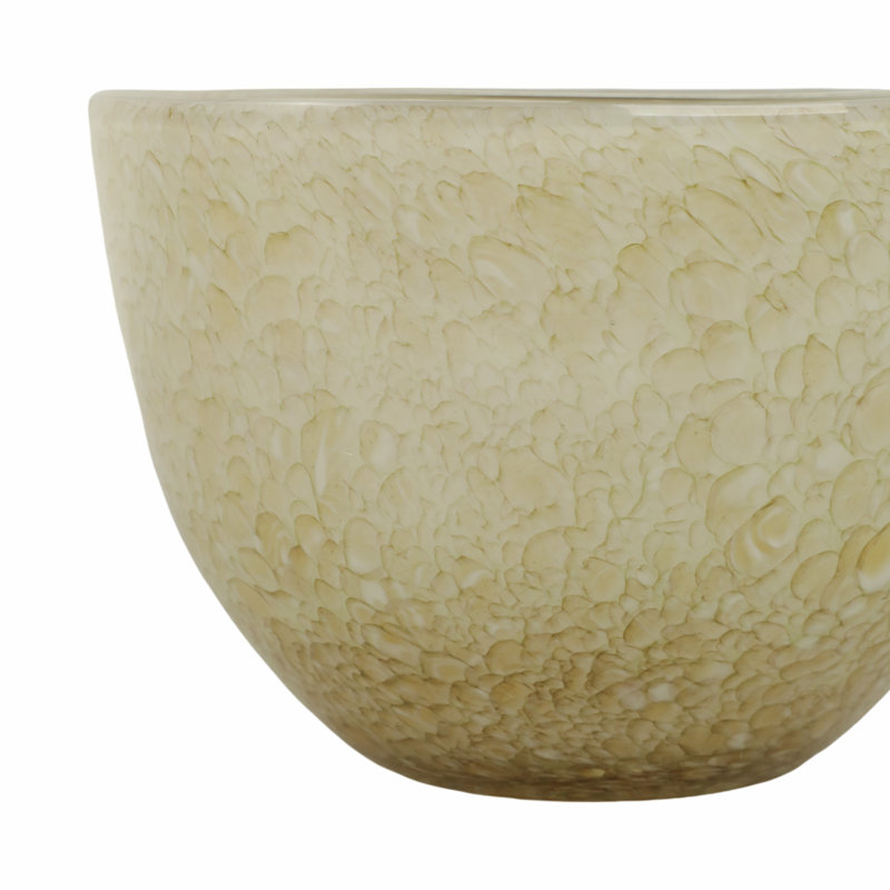 Handmade Glass Decorative Bowl, Green