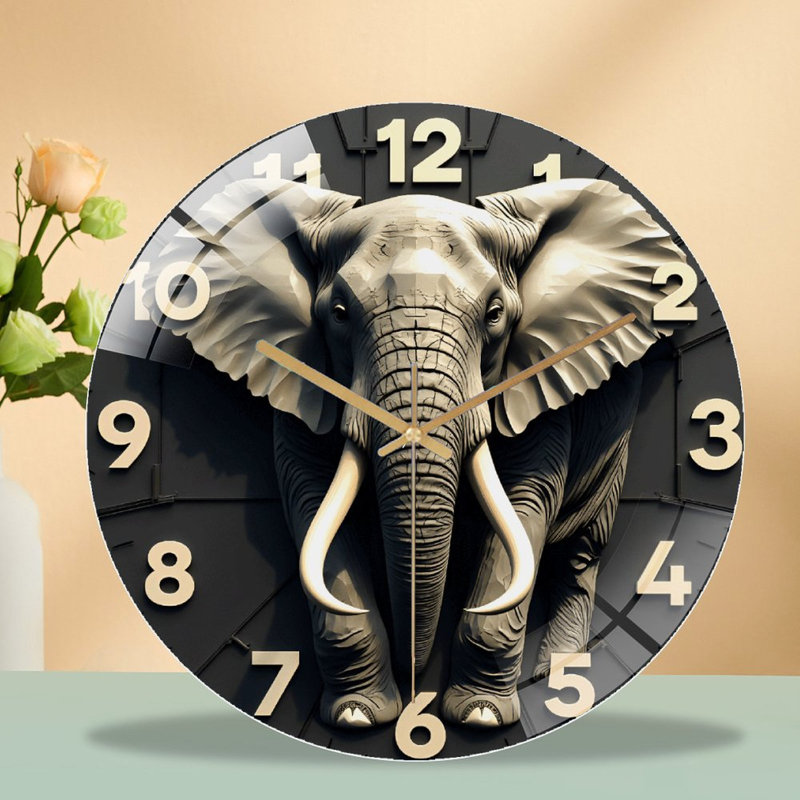 Horloge murale Elephant