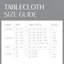Nappe carrée de 52 po x 52 po Home Gray
