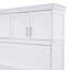 Lit escamotable double, lit escamotable avec armoires supérieures