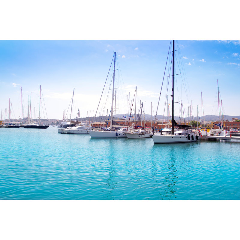 Marina Port by LUNAMARINA - Wrapped Canvas Print, 51cm H x 76cm W x 3.8cm D