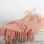 Knitted Throw Blanket