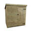 Bornier 6 ft. W x 5 ft. D Solid Wood Garden Shed