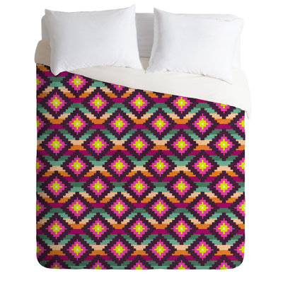 Bianca Polyester Geometric Shapes Duvet Cover