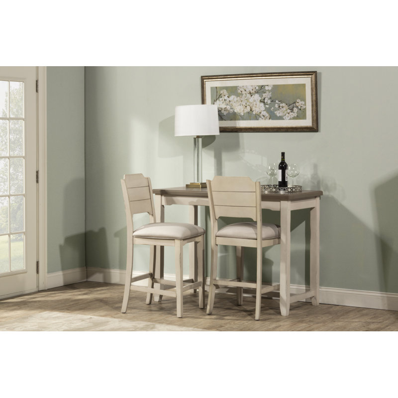 Authement 2 - Person Four Leg Dining Set