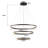 Gullo Hemlon 31.5'' Modern Dimmable Led Geometric Chandelier-1100399717