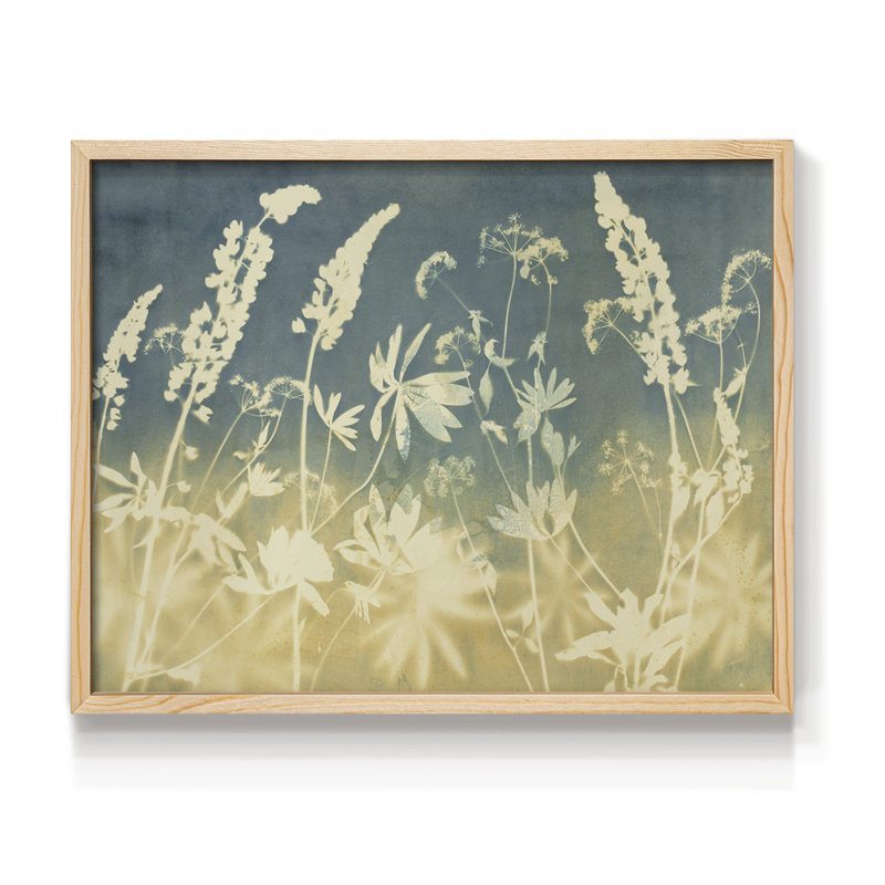 Solstice Lupine -Framed Print - Restickable, 8" H x 10" W, Natural