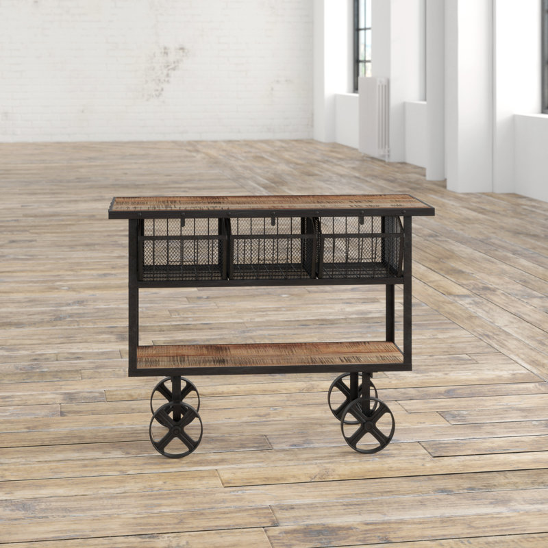 Metal Bar Cart