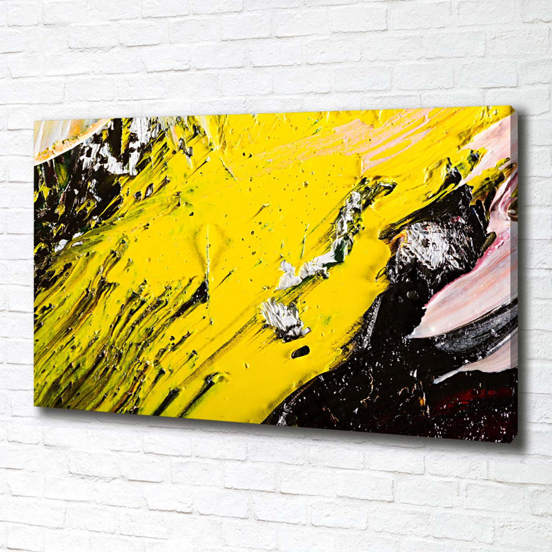 Abstraction Texture - Wrapped Canvas Print