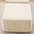 Kapellen 37.4‘’Upholstered Flannel Ottoman Cloud Ottoman For Boneless Couch In A Box, Single Ottoman Modular Part For Sectional Sofa-118032402