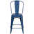 Blue is out of stock selected