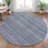 Machine Washable Indoor/Outdoor Xhevrie Blue Rug-112171058