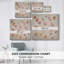 Indigo botanique sur toile-213436793