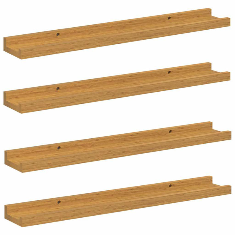 Floating Shelf, 3cm H x 60cm W x 9cm D, Beige