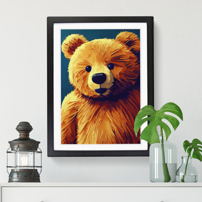 Teddy Bear - Single Picture Frame Print