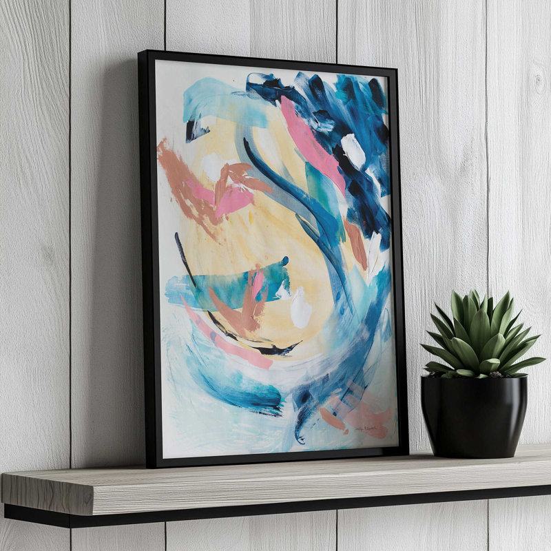 Impression par Jocelyn Elizabeth, impression, 12 W x 18 H, Silver, Framed Print