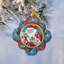 Santa with Boy Ornament-1126832424