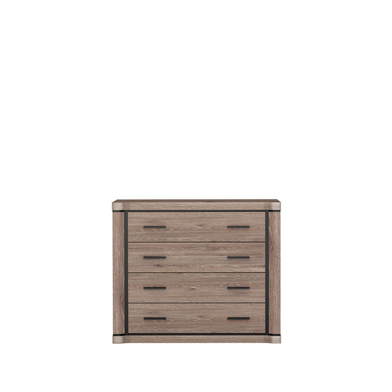 Temmo Laminate Rectangle Accent Chest, Truffl Oak