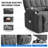 Cohle 41" Oversized Power Lift Assist Recliner Chair Set of 2 with 3 Tier Wooden Endtable, Perfect For Living Room, Bedroom, Reception Room-809769339-809769340