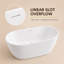 Baignoire profonde 55 po