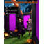 Labyrinthe gonflable d'Halloween de 7,3 x 7,3 m avec souffleur, maison hantée gonflable