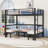 Metal Bunk Bed With Guardrails-626206297
