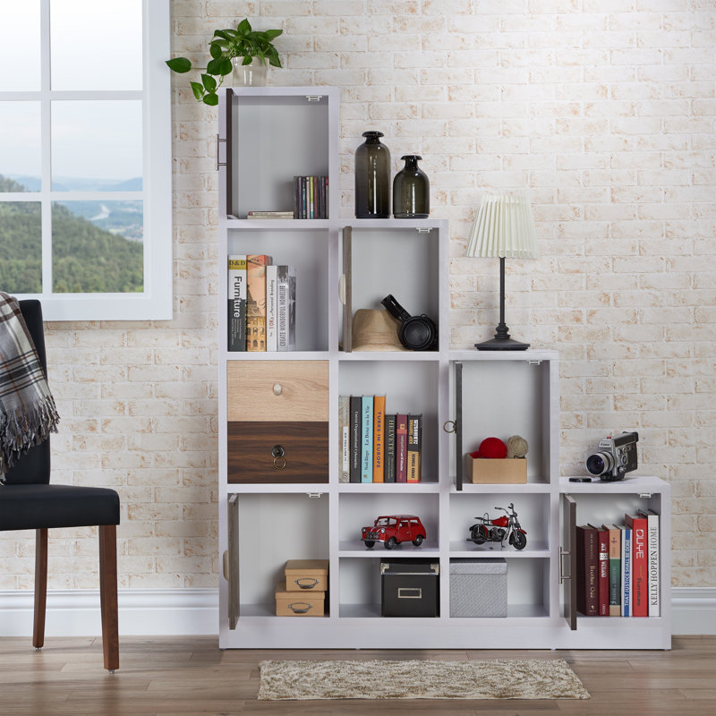 Klint 156cm H x 125cm W Step Bookcase