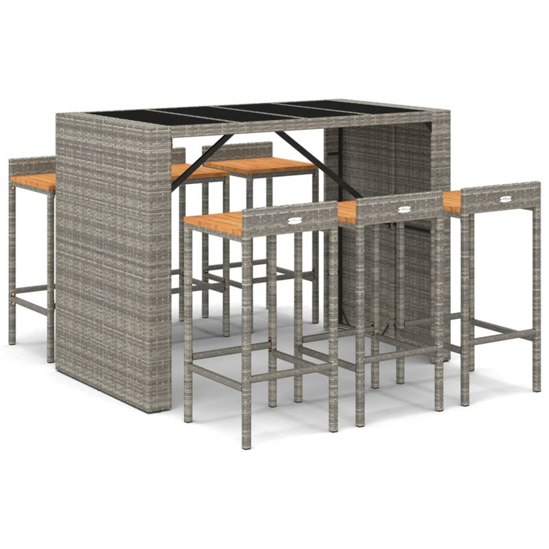 Adrion 40cm Bar Set, Grey