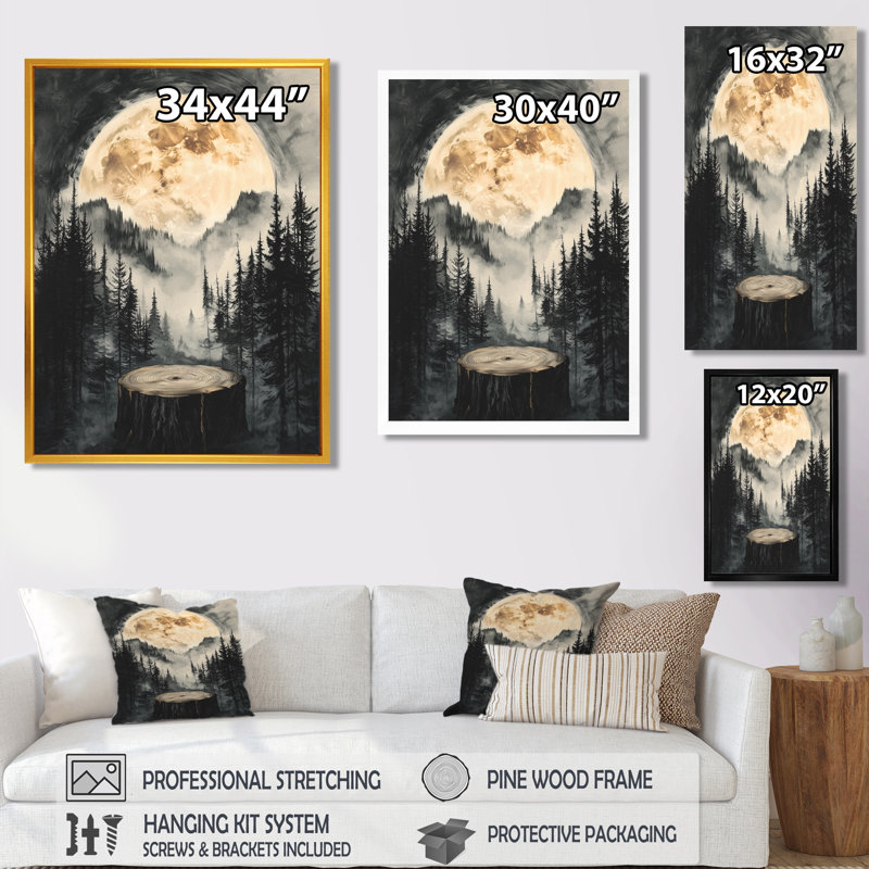 Germano - Décoration murale fantaisie, H 20 po x l 12 po, Toile tendue, Ne s’applique pas