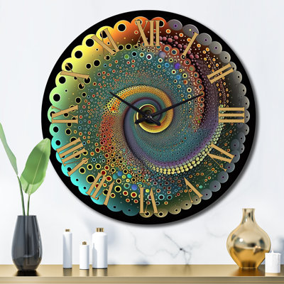 Horloge murale Iridiscdent