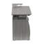 Bureau d'ordinateur complet avec rangement, gris-723039452