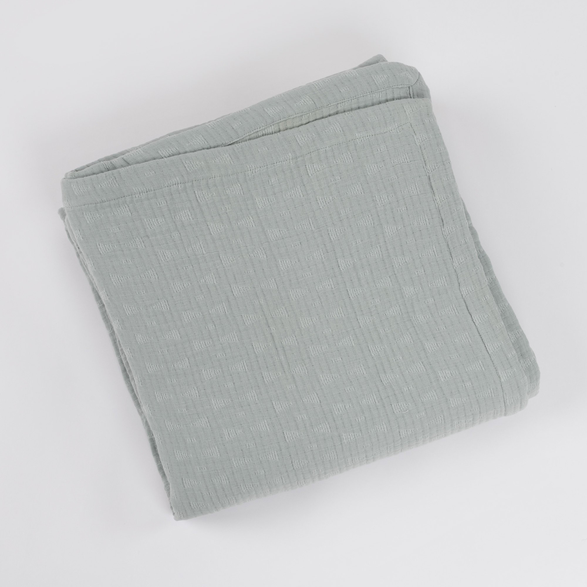 Jenera Cotton Coverlet, Twin Coverlet, Mineral