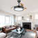 Gerede 36" Three Blade LED Retractable Ceiling Fan With Remote Control And Light Kit