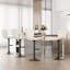 Adjustable Height Counter Stool with Metal Frame-243967672-243967685
