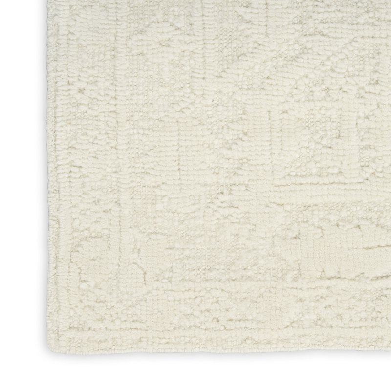 Nourison Tatevik 9'9" x 13'9" Ivory Contemporary Indoor Rug, Rectangle 9'9" x 13'9"