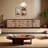 Solid Wood TV Stand with Drawer-2089871555