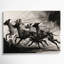 «Dogs Scottish Deerhound», art mural sur toile noire-625102432