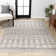 Bouton Moroccan Beni Souk Cream/Gray Rug