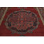 Tapis traditionnel pré-1900 à teinture végétale 7 x 11
