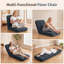 Chaise de plancher pliante avec dossier, chaises de jeu vidéo confortables-1320359726