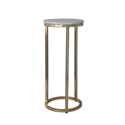 MarbleGold Iron Martini Table