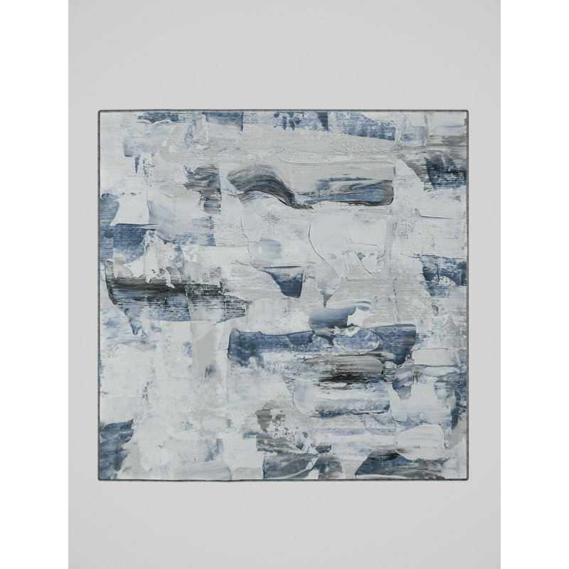 Heidegret Washable Abstract Indoor Rug, Square 8'