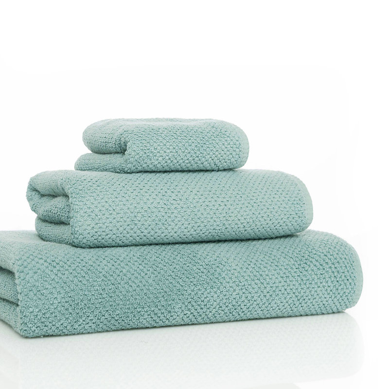 Bee Waffle Waffle Towel, Baltic, Medium, Hand Towel 1-Pack