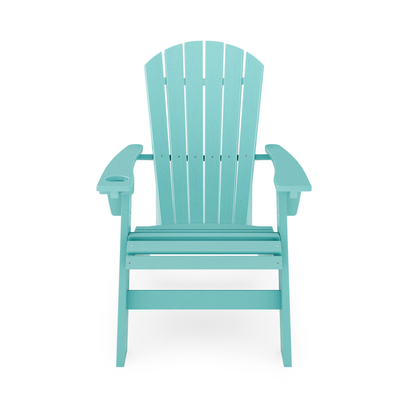 Hagues Outdoor Lounge Chair, Gulf Shores Teal