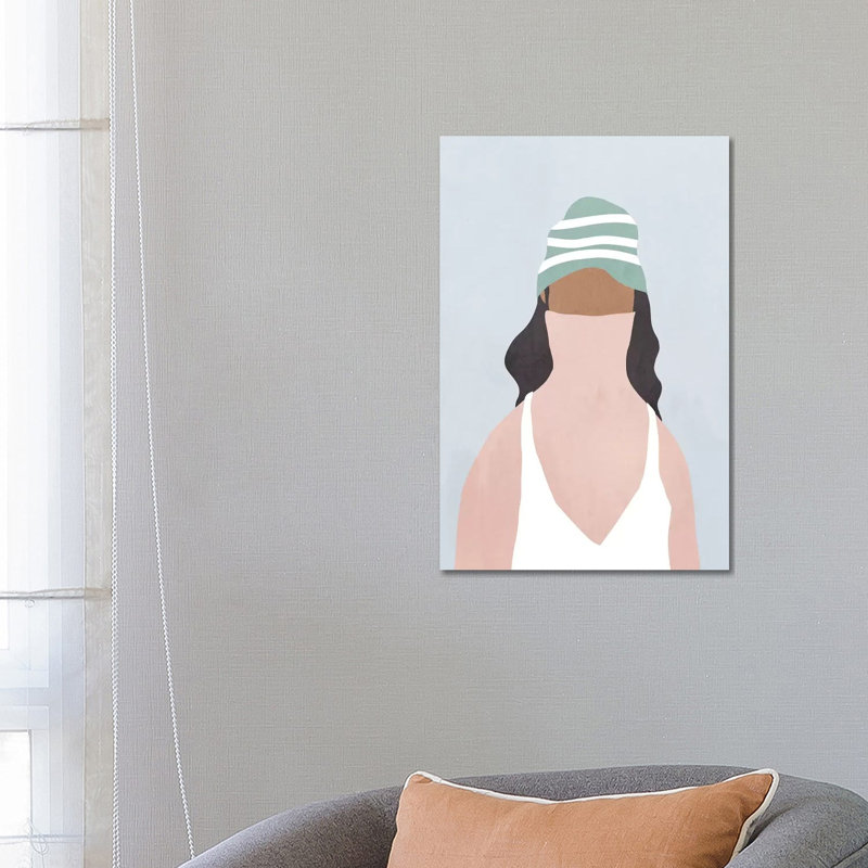 «In Velvet» par Isabelle Z - reproduction d'art sur toile tendue, H 26 po x l 18 po x P 1,5 po