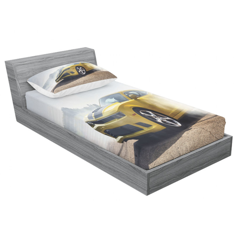 Microfiber Sheet Set, Twin XL Sheet Set with Fitted Sheet